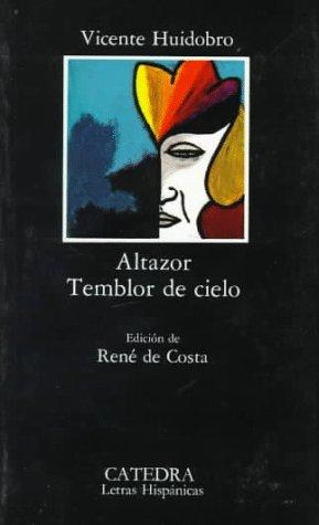 Portada de Altazor / Temblor de cielo