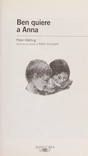Portada de Ben quiere a Anna