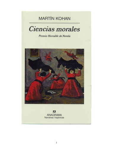 Portada de Ciencias morales
