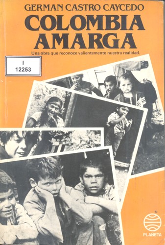 Portada de Colombia amarga