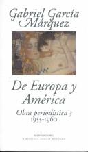 Portada de De Europa y América: Obra periodística 3 (1955-1960)