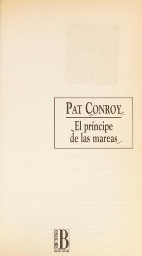 Portada de El príncipe de las mareas