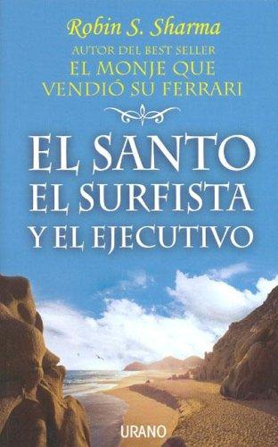 Portada de El santo, el surfista y el ejecutivo