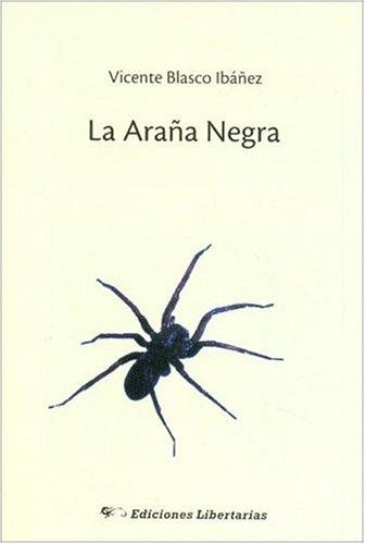 Portada de La araña negra. Tomo I