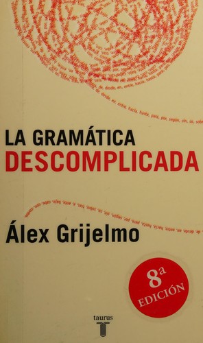 Portada de La gramática descomplicada