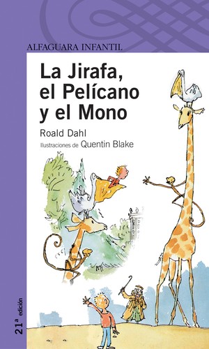 Portada de La jirafa, el pelícano y el mono